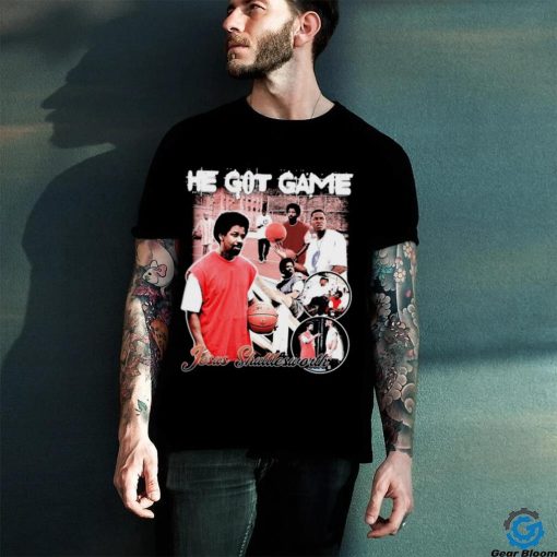 He got game Jesus Shuttlesworth retro movie shirt