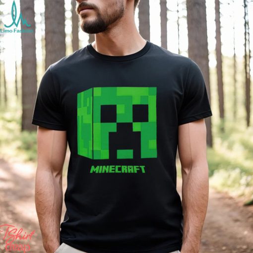 Head Man Minecraft Video Game Shirt