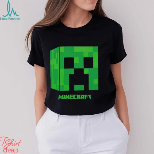 Head Man Minecraft Video Game Shirt