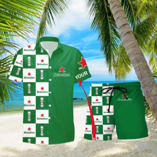 Heineken_Personalized_Name_Hawaiian_Shirt