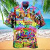 Hawaiian Aloha Shirts Golf Orange Tropical Floral Custom Name hawaiian shirt