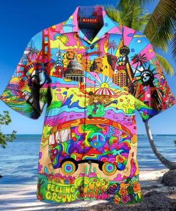 Hippies American Hawaiian Shirt Unisex Adult Hw3593 hawaiian shirt