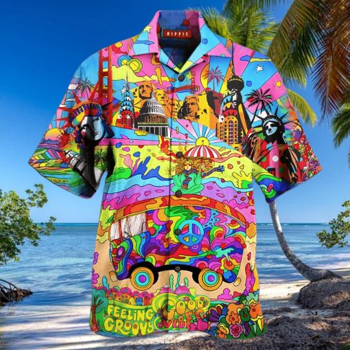 Hippies American Hawaiian Shirt Unisex Adult Hw3593 hawaiian shirt