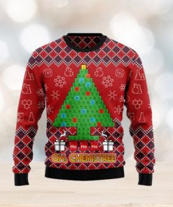 Ho Ho Ho Oh Chemistree Ugly Christmas Sweater