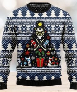 Hockey Christmas Ugly Sweater Party