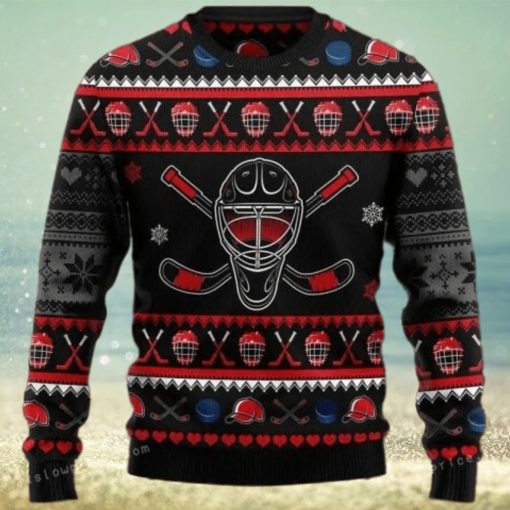 Hockey Puck Christmas Christmas Ugly Sweater Party