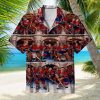 Hula Skull Pineapple Tropical Yellow Hawaiian Short Sleeve Aloha Hawaiian Shirt Summer Gift For Men And Women