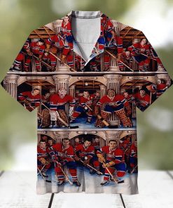 Hockey Team Hawaiian Shirt