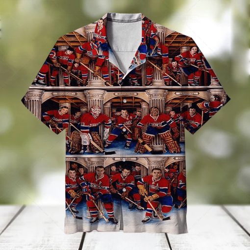 Hockey Team Hawaiian Shirt