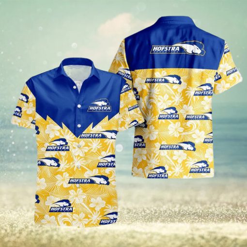 Hofstra Pride 3D Hawaiian Shirt Tropical Seamless NCAA Men And Women Gift For Fans