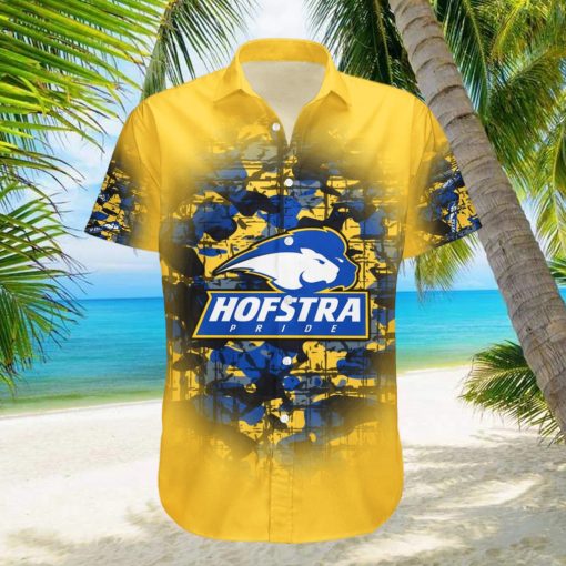 Hofstra Pride Hawaiian Shirt Camouflage NCAA Summer Custom Number And Name For Fans Gift hawaiian shirt