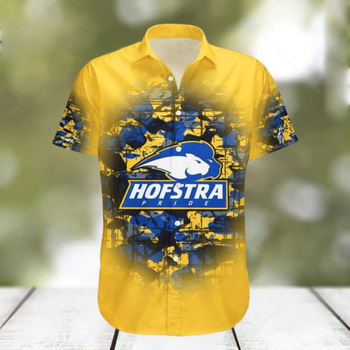 Hofstra Pride Hawaiian Shirt Camouflage NCAA Summer Custom Number And Name For Fans Gift hawaiian shirt