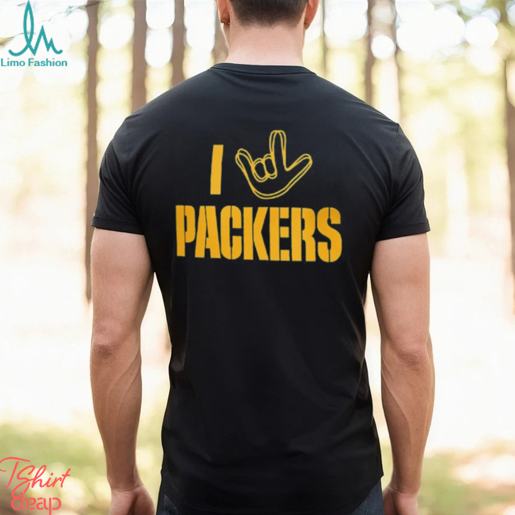 I Love Green Bay Packers Fan Unisex T-Shirt