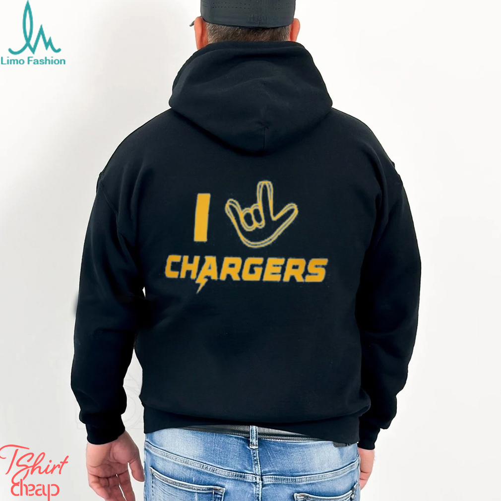 Los Angeles Chargers Homage Unisex The NFL ASL Collection by Love Sign  Tri-Blend T-Shirt - Powder Blue