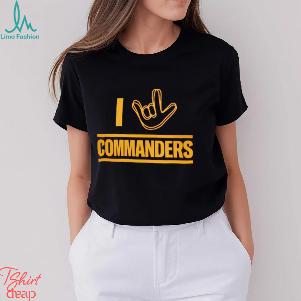 Love Washington Commanders football shirt, hoodie, sweater, long sleeve and  tank top