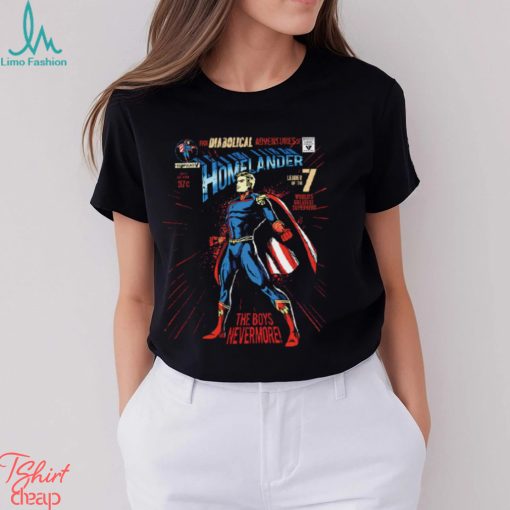 Homelander Comic The Boy Nevermore T Shirt