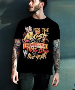 Horror Characters Halloween It’s The Most Wonderful Time Of The Year Shirt