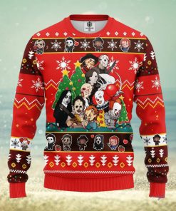 Horror Friends Ugly Christmas Sweater Amazing Gift Men And Women Christmas Gift