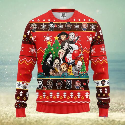 Horror Friends Ugly Christmas Sweater Amazing Gift Men And Women Christmas Gift