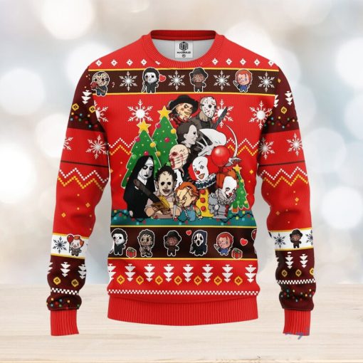 Horror Friends Ugly Christmas Sweater Amazing Gift Men And Women Christmas Gift