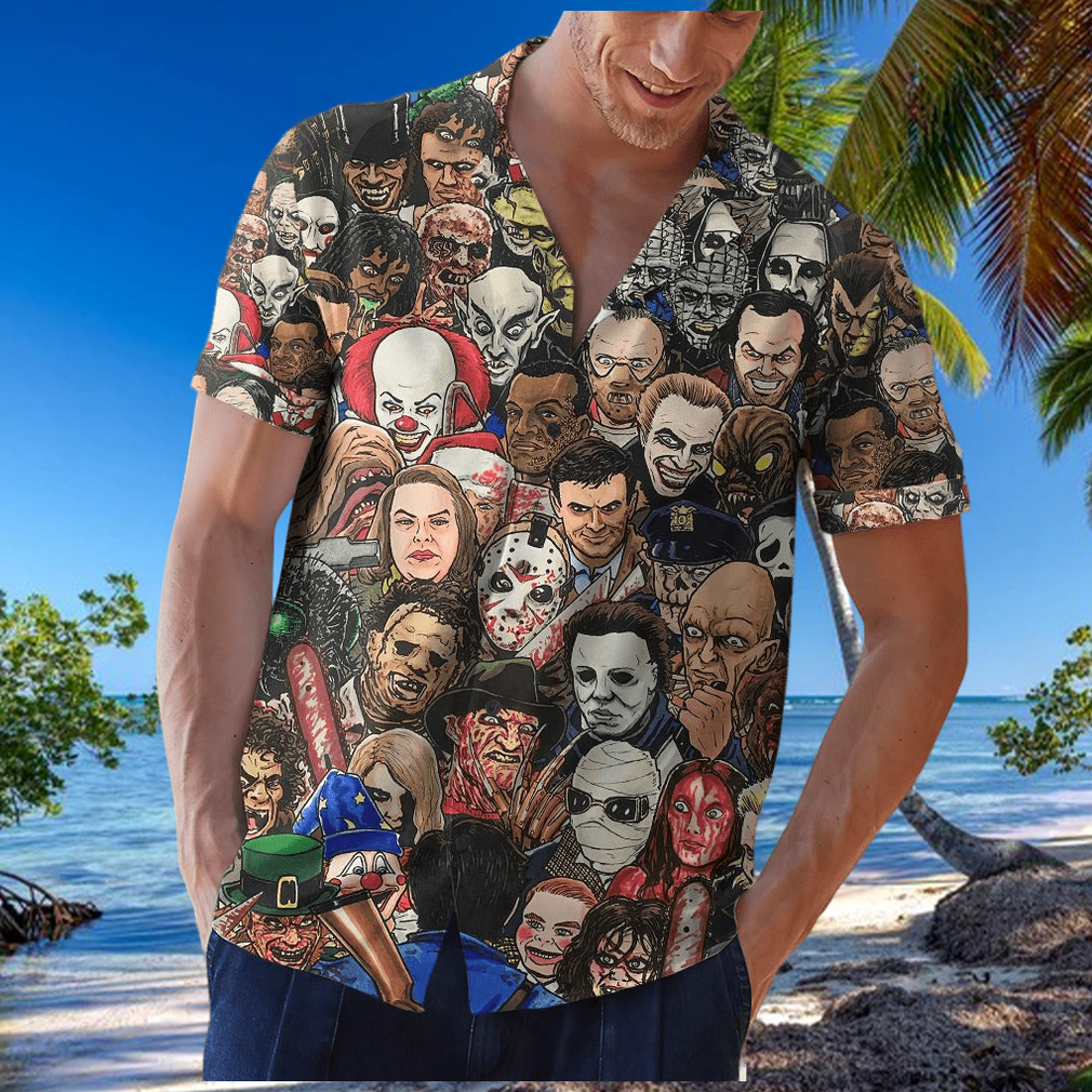 Horror Movie Character Hawaiian Shirt - Limotees