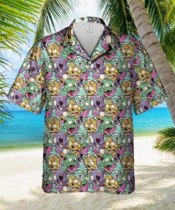 Horror Movie Face 3D Hawaiian Shirt Summer Gift For Men And Women