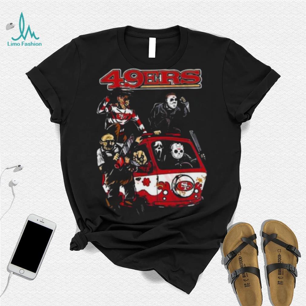 Hallowen San Francisco 49ers Shirt, Nfl Football Unisex Shirt -  Reallgraphics