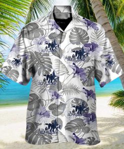 Horse Club You Want Tropical Style Custom Photo Summer Hawaiian Shirt