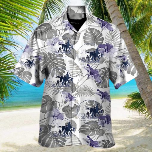 Horse Club You Want Tropical Style Custom Photo Summer Hawaiian Shirt