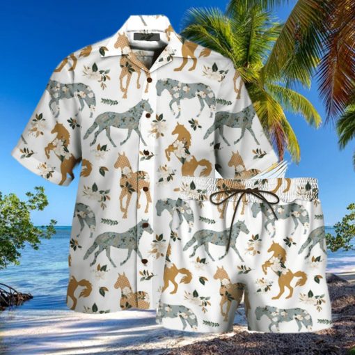 Horse Hawaiian Shirt Set Unisex Hs1078 hawaiian shirt