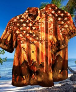 Horse Hawaiian Shirt Unisex Adult Hw3500 hawaiian shirt