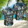 Luxury Golden Shoulder Fired Missile Black Hawaiian Shirt Summer Gift For Men And Women