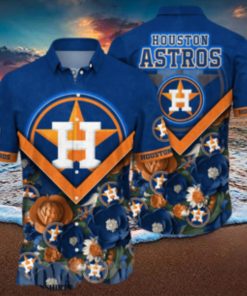 Houston Astros MLB Floral Unisex Hawaiian Shirt