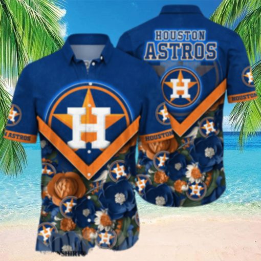 Houston Astros MLB Floral Unisex Hawaiian Shirt