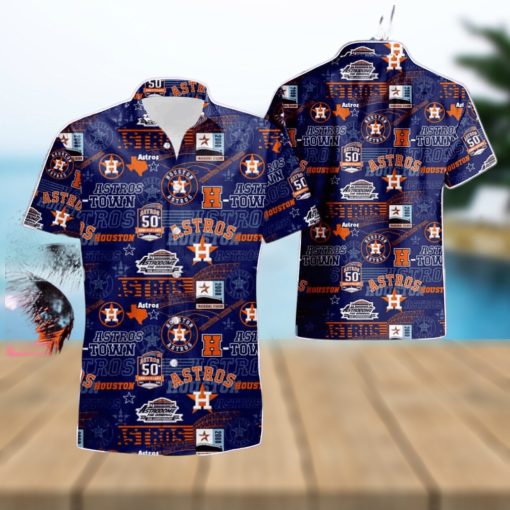 Houston Astros MLB Hawaiian Shirt