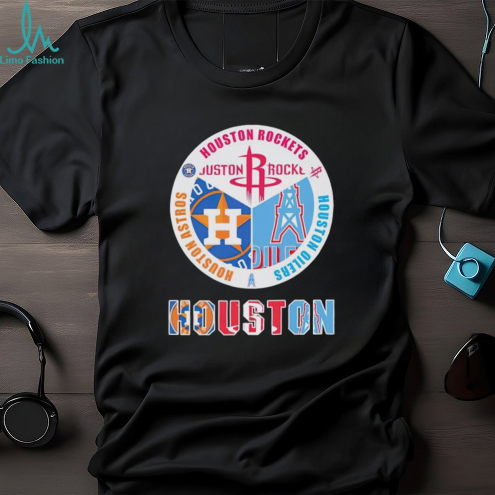 Houston Rockets Houston Oilers Houston Astros Houston shirt - Limotees