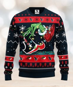 Houston Texans Grinch Christmas Ugly Sweater