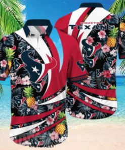 Houston Texans NFL Floral Tropical Full Printing Classic Hawaiian Shirt