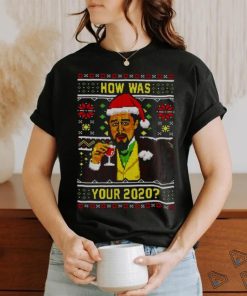 How Was Your 2023 Leo Laughing Meme Ugly Christmas shirt