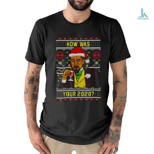 How Was Your 2023 Leo Laughing Meme Ugly Christmas shirt