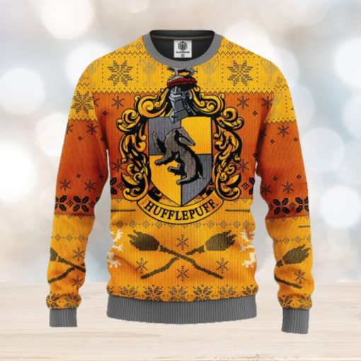 Hufflepuff Ugly Christmas Sweater For Men Women