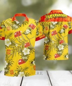 Hulkamania Wwe Wwf Hulk Hogan Hawaiian Shirt And Short Set