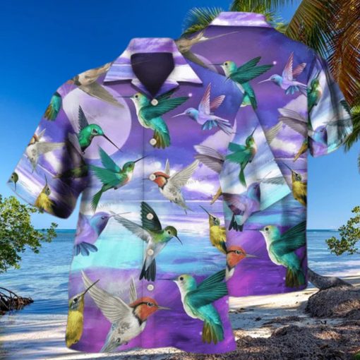 Hummingbird In A Fantasy World Hawaiian Shirt