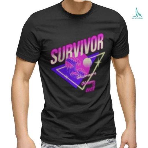 Hurricane Hilary Survivor Neon 2023 Shirt