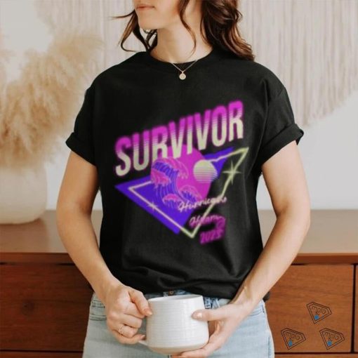 Hurricane Hilary Survivor Neon 2023 Shirt