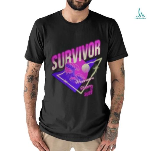 Hurricane Hilary Survivor Neon 2023 Shirt