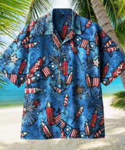 Independence Day Fireworks Universal Hawaiian Shirt