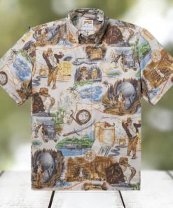 Indiana Jones Raiders Of The Lost Ark Hawaiian Shirt