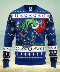 Indianapolis Colts Grinch Christmas Ugly Sweater