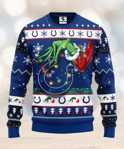 Indianapolis Colts Grinch Christmas Ugly Sweater